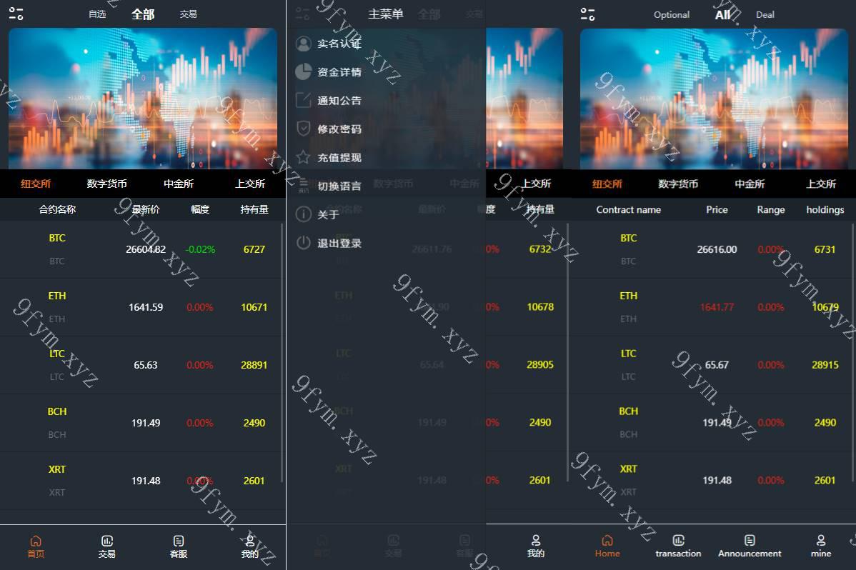前端vue/信管家源码/通达信配资/博易大师/外汇模拟/MT4外汇/交易
